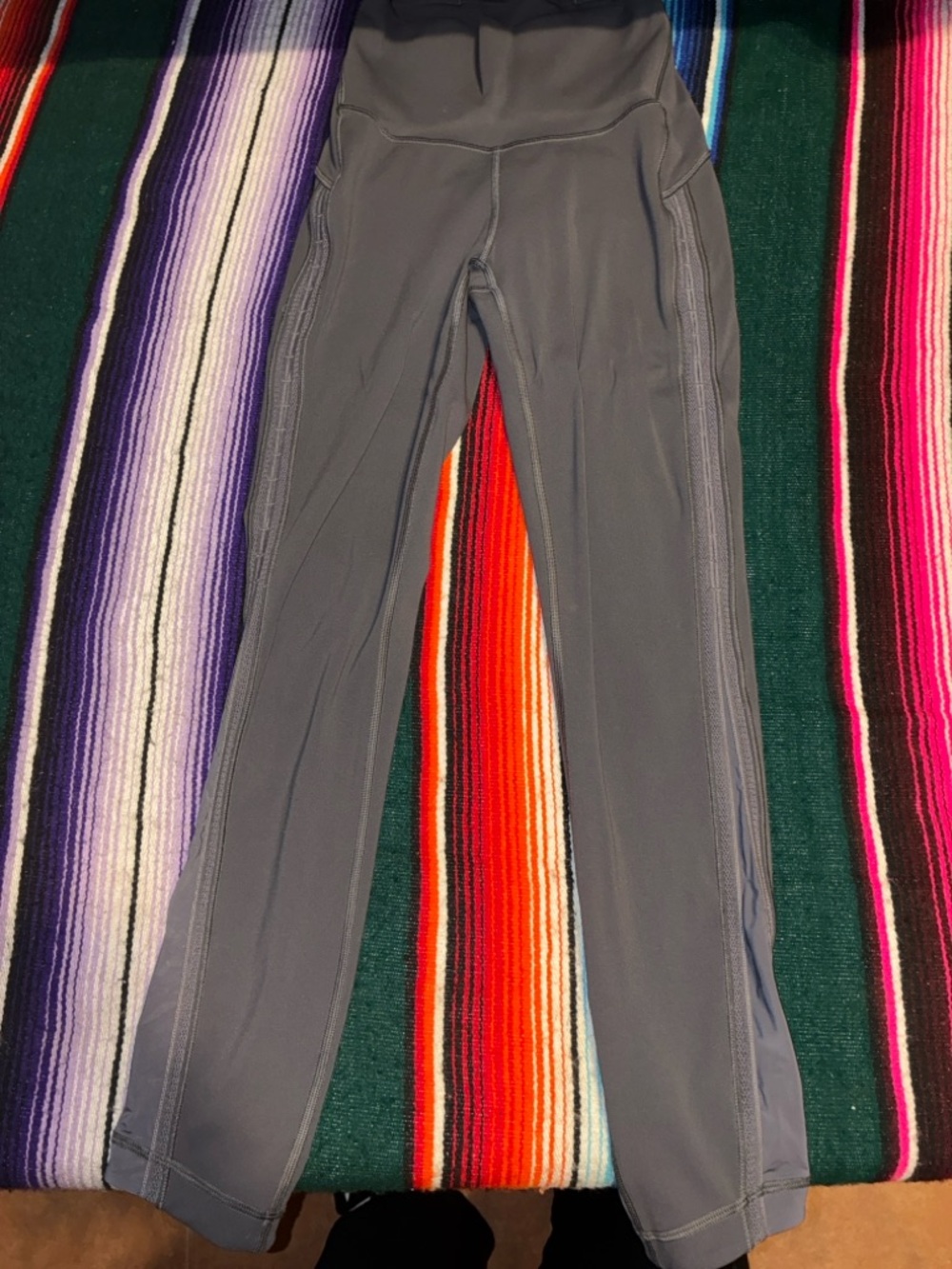 Lululemon Gray High Rise 25” Leggings Size 2 Athletic Yoga